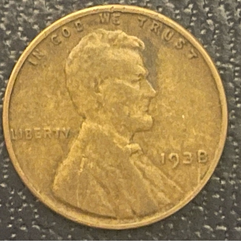 1938 Wheat penny